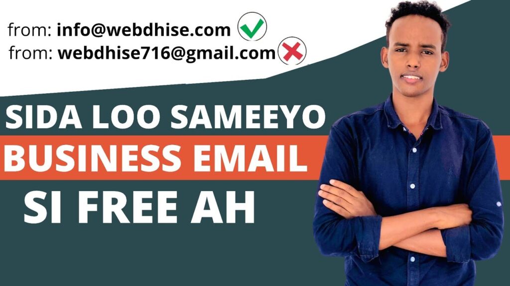 Sida Loo Sameeyo Free Business Email Address 2022